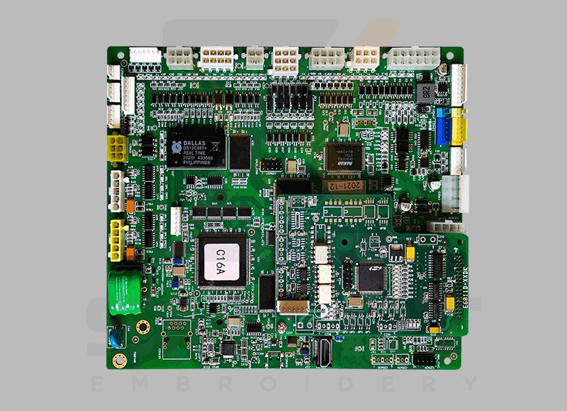 Dahao Huvudkort E8606 för C16 Computer Main Board Motherboard E8606-C16A Computer Brodery Machine Accessories