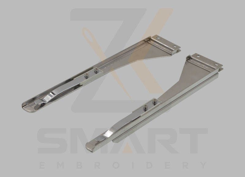 Cap Tubular Frame Hoop Hooper Arm Connecting Plate vänster och höger brodermaskin Reservdelar D020401