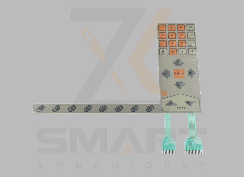 ESWF-AJM-B KEYPAD CONTROL PANEL Tangentbordsmembranomkopplare generisk SWF B brodermaskin reservdelar