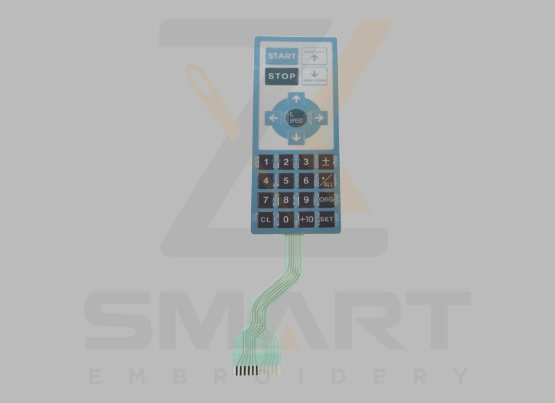 SWF-20-003A-SA00 KEYPAD KONTROLL PANEL Tangentbordsmembranomkopplare generisk SWF SA brodermaskin reservdelar