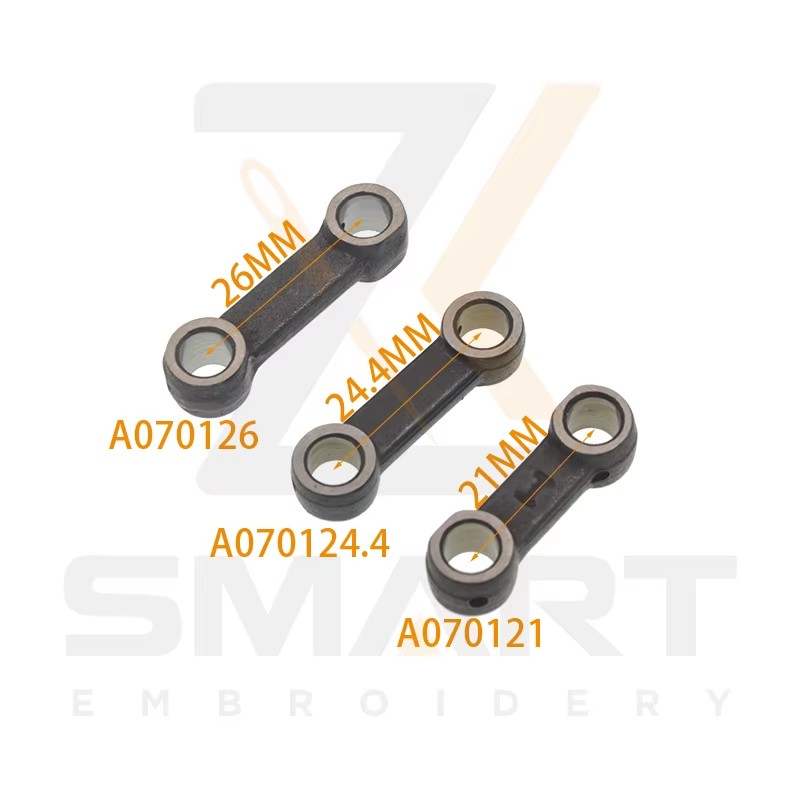 Needle Bar Drive Connecting Rod 080230210003 EF0513000000 080230210000 För Tajima SWF kinesiska Embroidery Machine Parts A070121