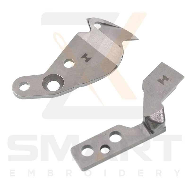 Kopiera H MOVERABLE & FIL FIXE KNIV FX0206010000 FX020701000 för Tajima & Chinese brodermaskin