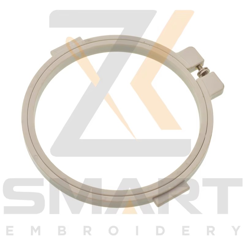 5 bitar Emroidery Hoop Round 12# 15# 18# Med öron Embroidery Machine Parts D020102-12GY D020102-15GY D020102-18GY