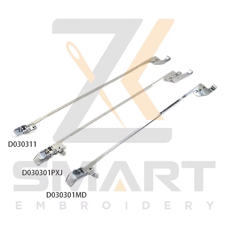 3 Typer Single Band Presser Lid för Cap Embroidery Driver Embroidery Machine Parts D030311 och D030311