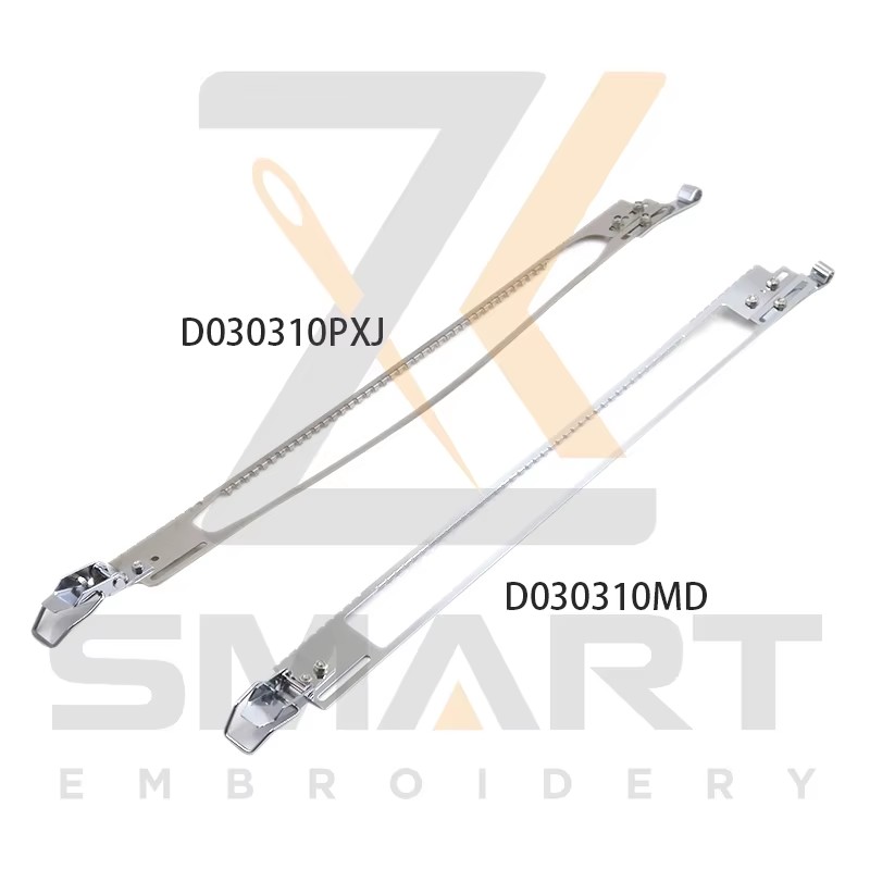 Double Band Presser Lid för Cap Frame Driver Embroidery Machine Parts D030310