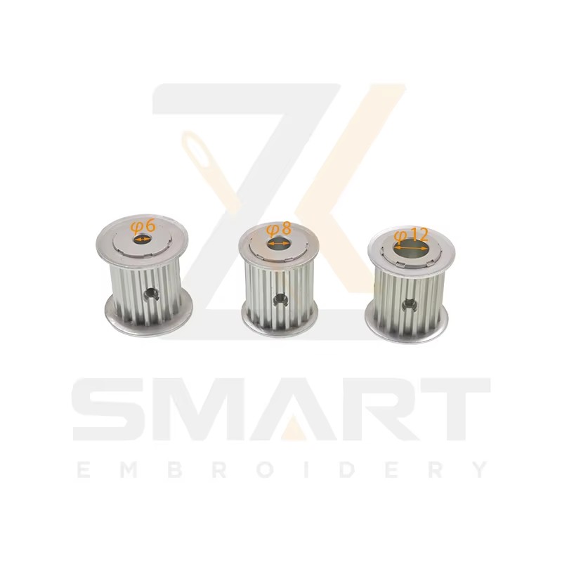 Tajima SWF Chinese Embroidery Machine Parts Pulley S5M 16 tänder D05-S5M-D6-T16-W25-AF D05-S5M-D8-T16-W25-AF D05-S5M-D12-T16-W25