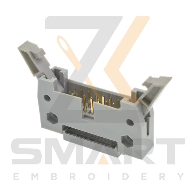 20 st Kabel Pressning Typ Av Horn Socket 14 Pins Embroidery Machine delar E12-DC2-14P