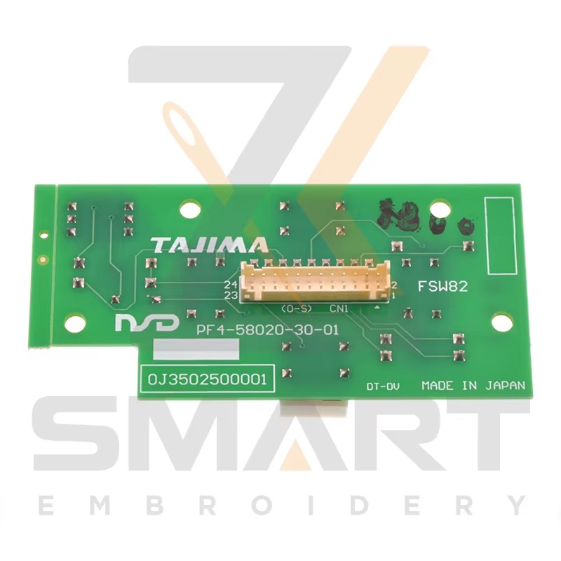 FSW 82 Card 0J3502500000 0J3502500001 För Tajima Embroidery Machines ETJ-FSW82