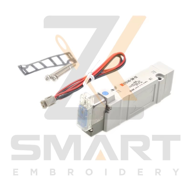 Ventil SY5140-5M-02 För Tajima Embroidery Machines Sequin Devices Parts ETJ-SY5140-5M-02