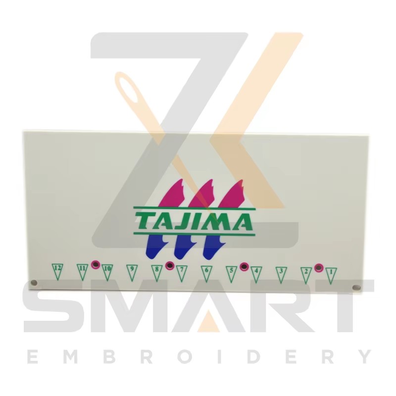 Ansiktsplatta FN0622021200 för 12 färger Tajima Embroidery Machine Parts T0302-TJ12