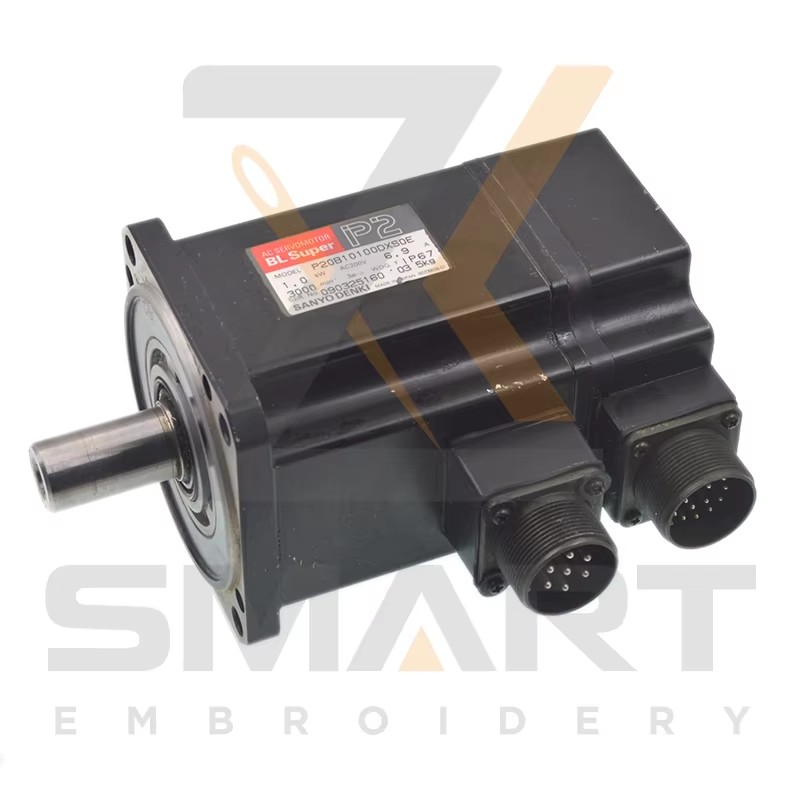 Använda SWF XY Frame Servo Motor P20B10100DXS0E 1KW HB SA-serien Embroidery Machine delar ESWF-P20B10100DXS0E-U