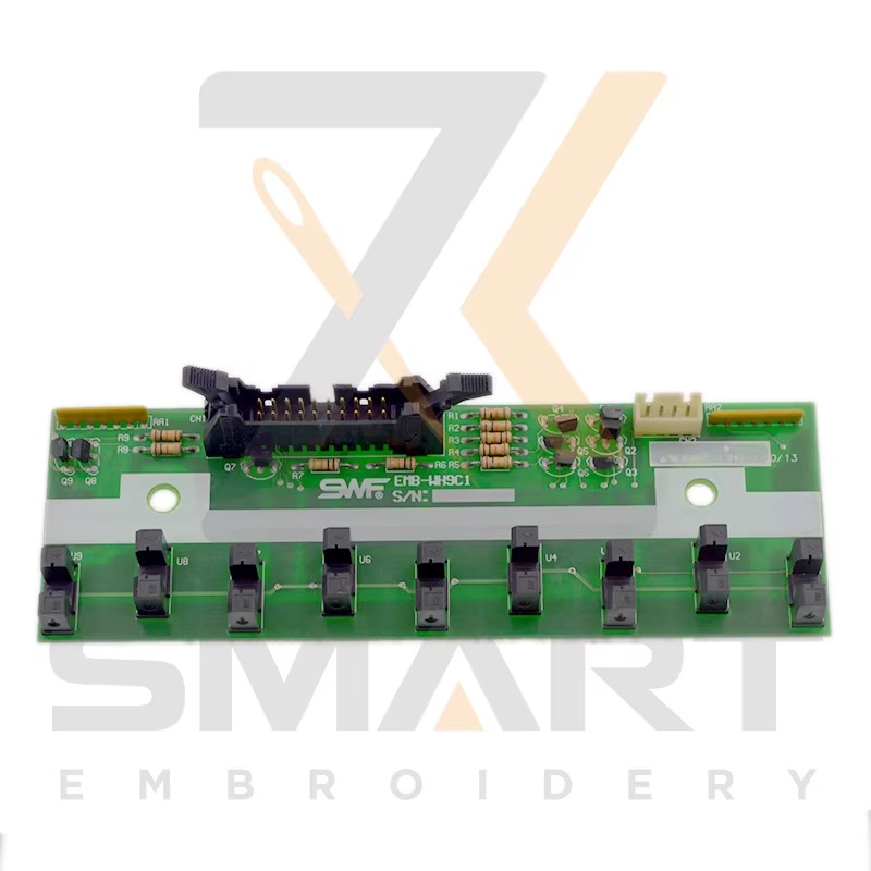 9 färger som används Original SWF Sensor Card EMB-WH9C1 Embroidery Machine Parts ESWF-EMB-WH9C1-U