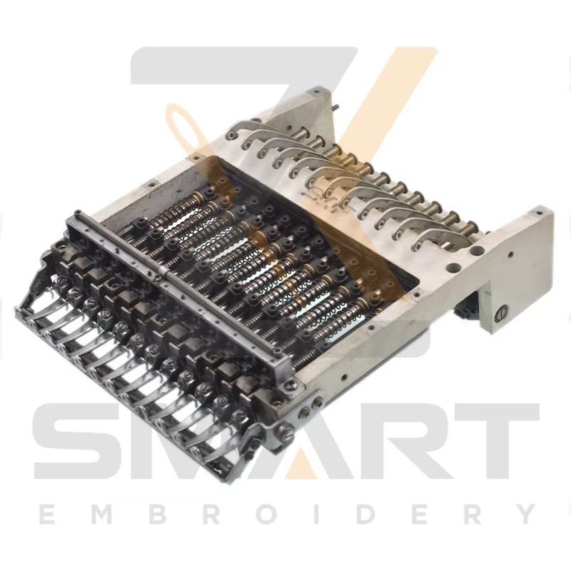 12 färger som används SWF Needle Bar Case Assy för HB SA-serien Embroidery Machine Parts N0101SWF1202