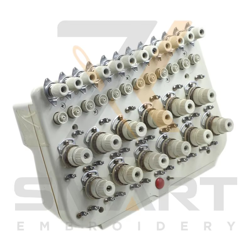 Använda 12 färger SWF Spänningsbasenhet Assy med sensorbrädor inuti för HB SA-serien Embroidery Machines T01SWF1202-U