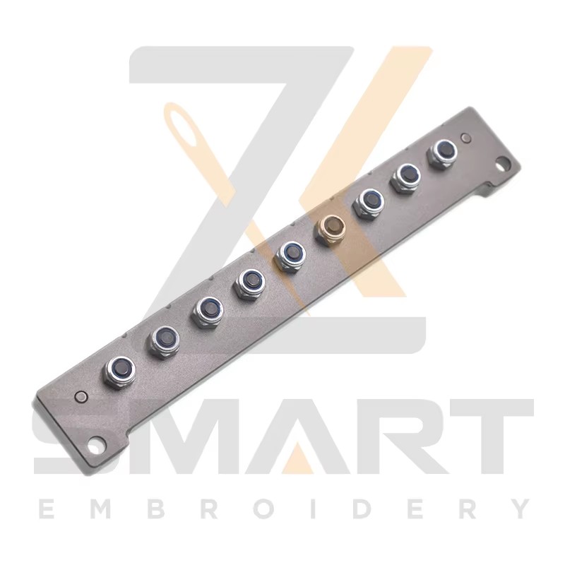 9 färger Färgändring Roller Assy kinesiska Embroidery Machine delar C020401CN901