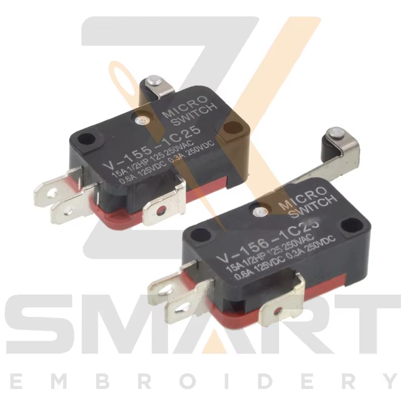 Micro Switch V-155-1C25 V-156-1C25 Kinesiska Embroidery Machine delar EDH06-V-155-1C25 EDH06-V-156-1C25