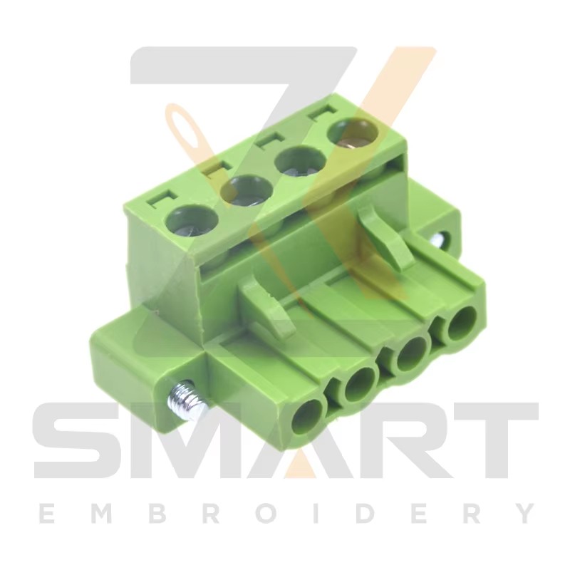 L-typ 4 Pins Connector För Trådmaskiner Delar E12-CZ-L4-F E12-CZ-L4-M