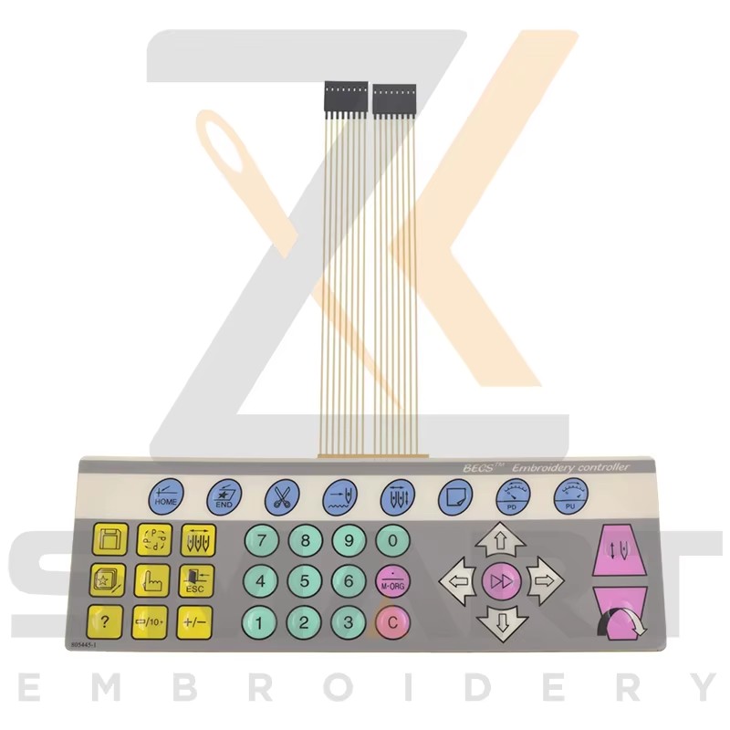 DAHAO Keypad 805445-1 Kinesiska Embroidery Machine delar EDH050401-18