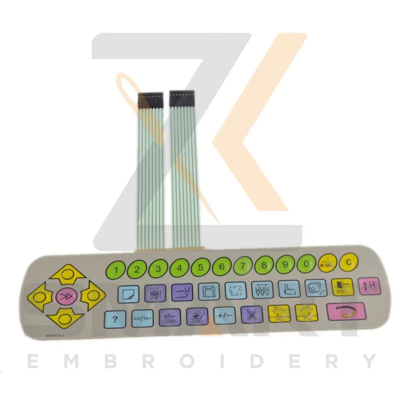 DAHAO Keypad 805414-1 Kinesiska Embroidery Machine delar EDH050404