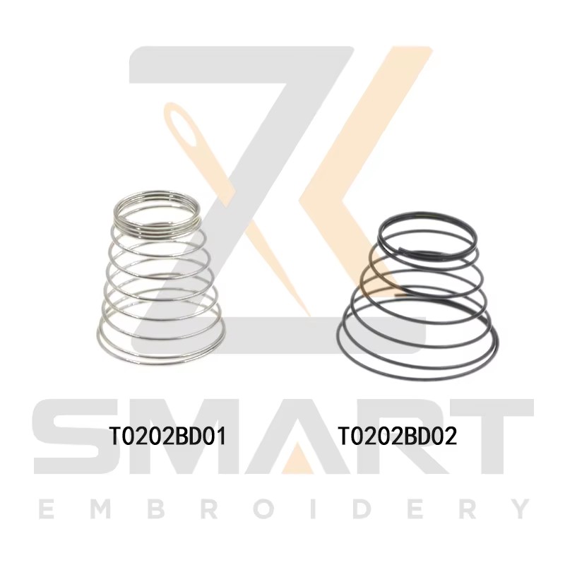 100 bitar Barudan Embroidery HT240560 Machine Return Spring T0202BD01T0202BD02