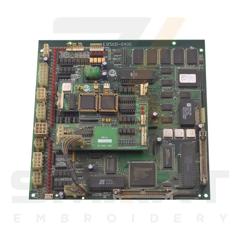 Använda DAHAO E850 Mainboard CPU-kort med Cording Funktion kinesiska Embroidery Machine delar EDH0101-E850-CU