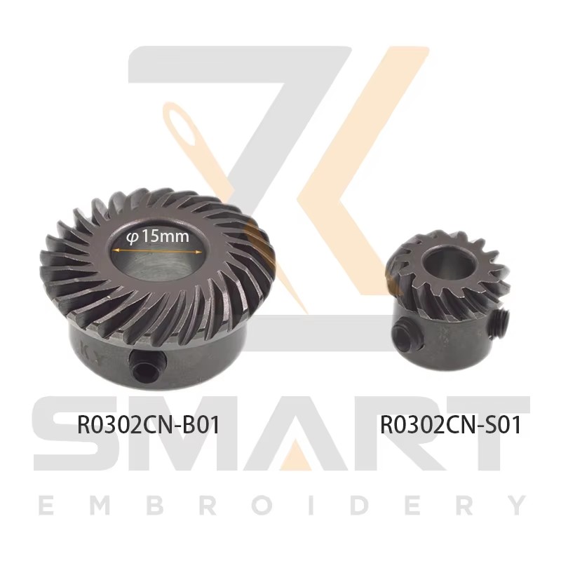 Bra kvalitet Rotary Hook Bevel Gear 15mm Hole Kinesiska Embroidery Machine Parts