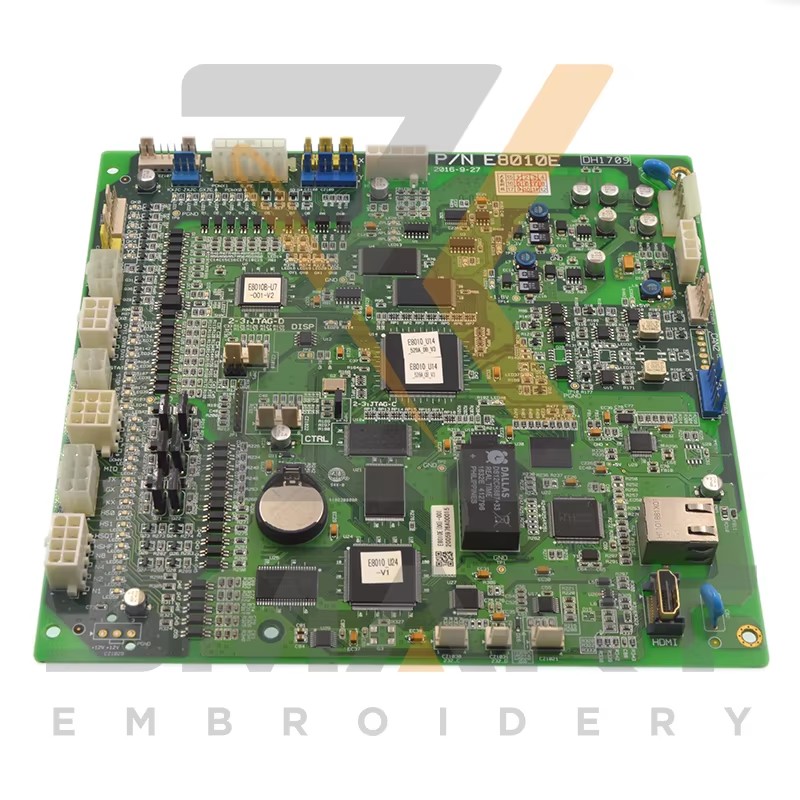 Använda DAHAO E8010 CPU Mainboard För Kinesiska 528 Computer Embroidery Machine EDH0101-E8010-U
