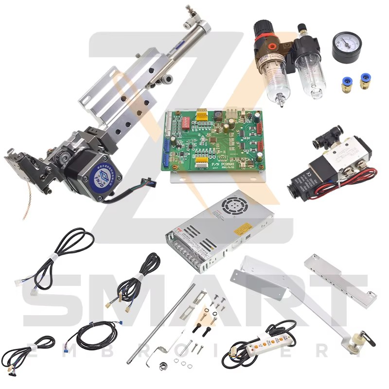 Sequin Device Kit vänster sida kinesiska broderi maskiner delar S07004-L/KIT