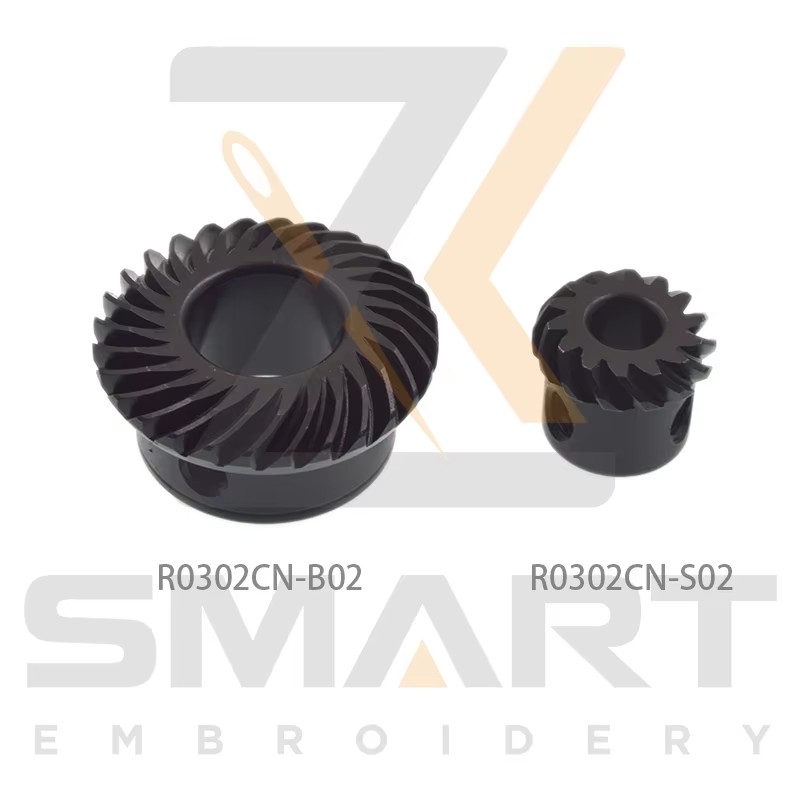 Rotary Hook Bevel Gear Couple för kinesiska höghastighetsmäklare R0302CN-B02 R0302CN-S02